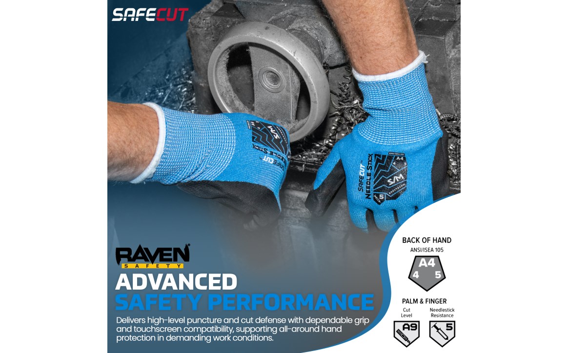 SAS Safety Group | SafeCut™ Hypodermic Puncture Resistant and Cut